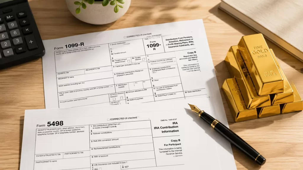 IRA Rollover Tax Form Guide for Gold IRA Investors