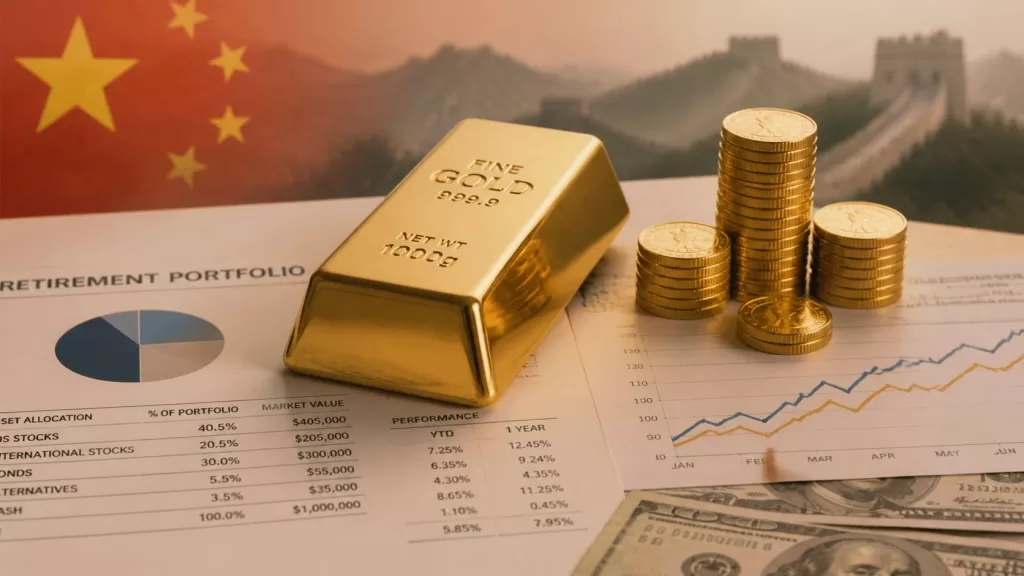 China Gold Buying and Your Retirement Portfolio