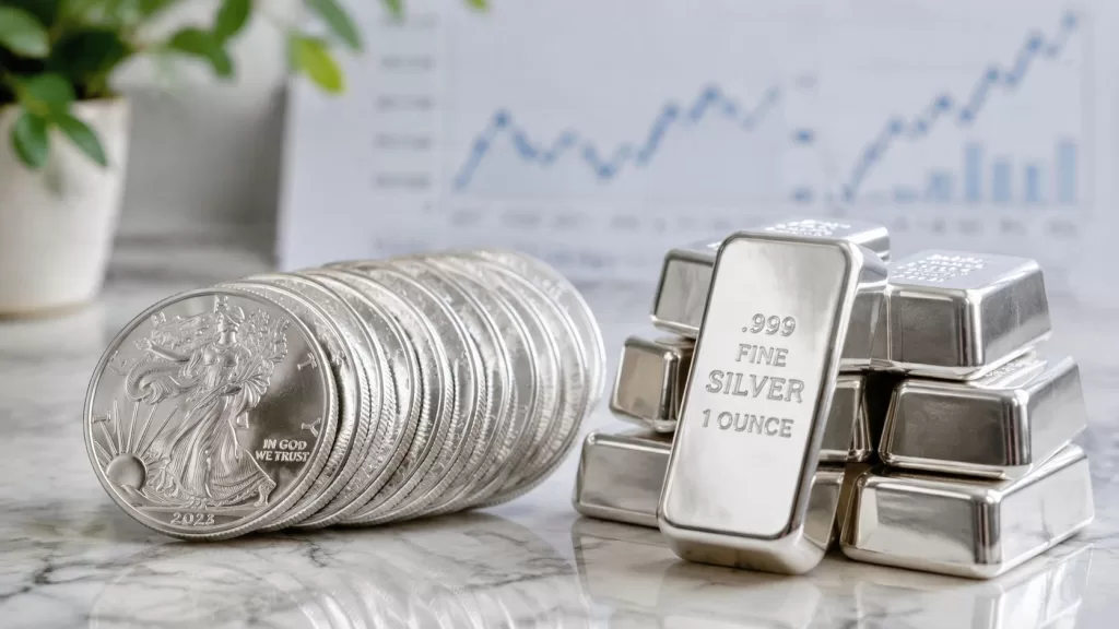 Silver Coins vs Silver Bars for IRAs: Which Is Right